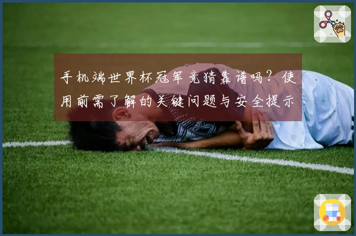 手机端世界杯冠军竞猜靠谱吗？使用前需了解的关键问题与安全提示